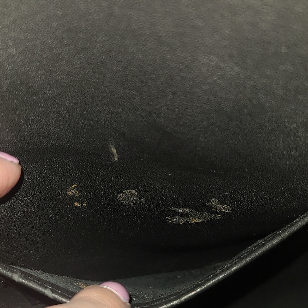Classic Black Leather Men's Bag - Picture 5 of 9
